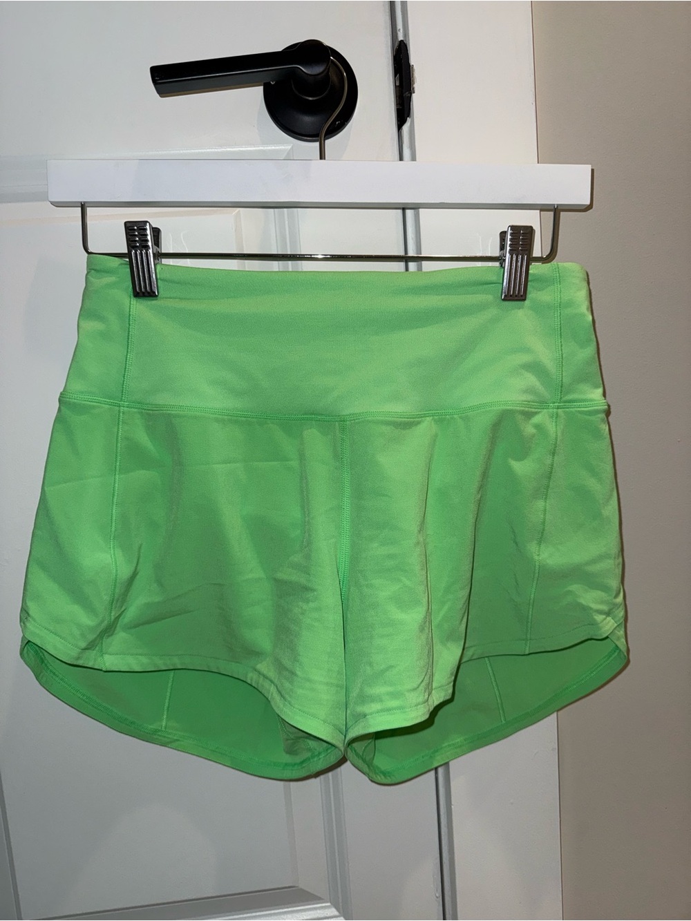 lululemon athletica Neon Green Athletic Shorts